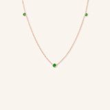 Orion's Green Garnet Necklace