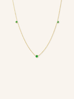 Orion's Green Garnet Necklace