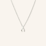 Lucky Wishbone Gold Necklace