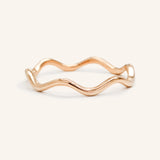Wavy Gold Ring