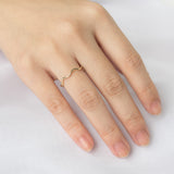 Wavy Gold Ring