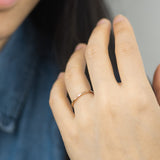 Willow Groove Ring