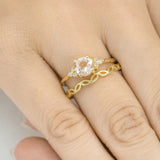 Crown Leaf Ring