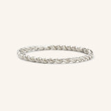 Twisted Solid Gold Vine Band