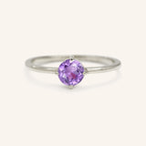 California Poppy Amethyst Ring