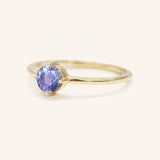 California Poppy Tanzanite Ring