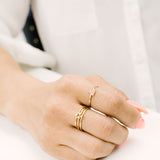 Gold Triangle Ring