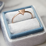 Gold Triangle Ring