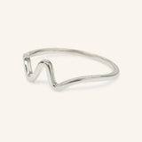 Gold Heartbeat Ring
