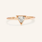 Primrose White Sapphire Ring