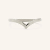 Eveline Chevron Stacking Ring