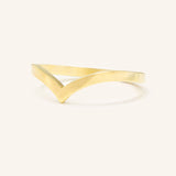 Eveline Chevron Stacking Ring