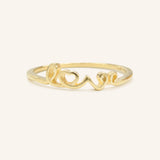Write Our Love Story Ring