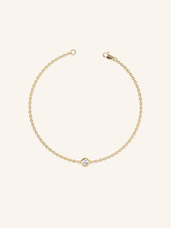 Fall into Autumn Aquamarine Bracelet