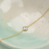 Fall into Autumn Aquamarine Bracelet