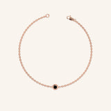 Fall into Autumn Black Diamond Bracelet