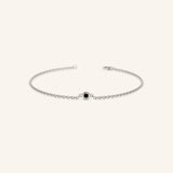 Fall into Autumn Black Diamond Bracelet