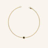 Fall into Autumn Black Diamond Bracelet