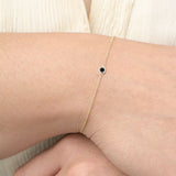 Fall into Autumn Black Diamond Bracelet