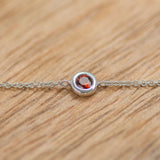 Fall into Autumn Garnet Bracelet