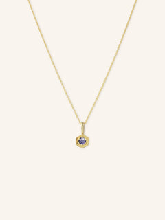 MARIGOLD Iolite Necklace