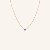 Fall into Autumn Amethyst Necklace
