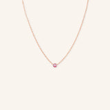 Fall into Autumn Rhodolite Garnet Necklace