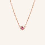 Fall into Autumn Rhodolite Garnet Necklace