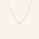 Fall into Autumn Tanzanite Necklace