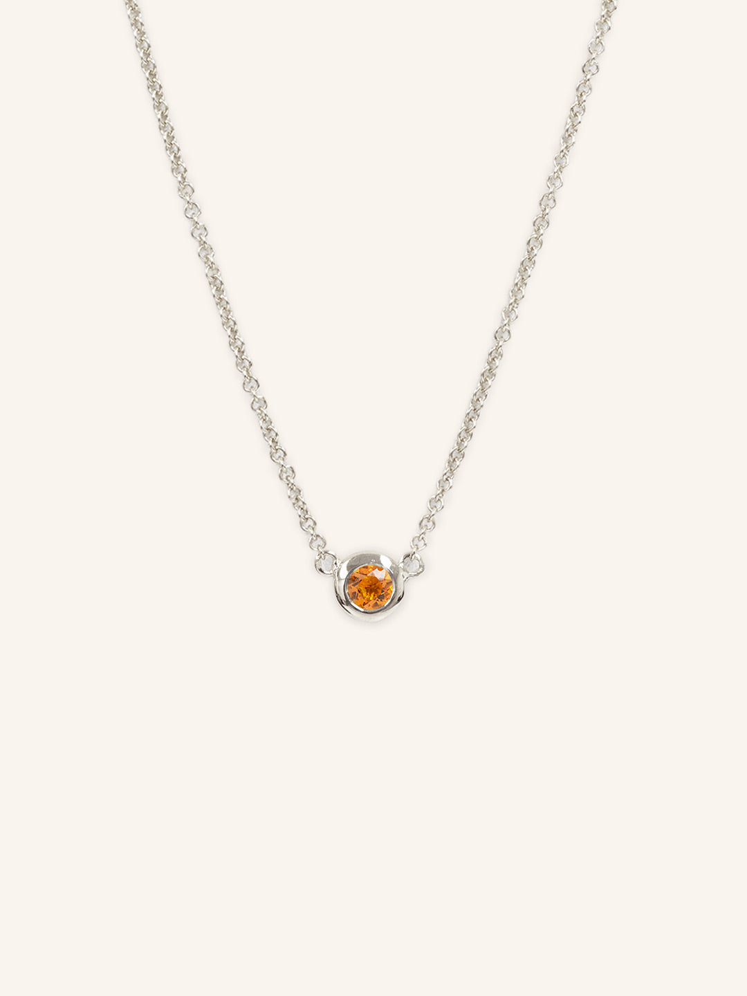 Fall into Autumn Citrine Necklace
