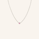 Fall into Autumn Rhodolite Garnet Necklace