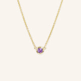 Fall into Autumn Amethyst Necklace