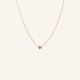 Fall into Autumn Amethyst Necklace