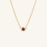 Fall into Autumn Garnet Necklace