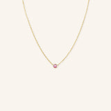 Fall into Autumn Rhodolite Garnet Necklace