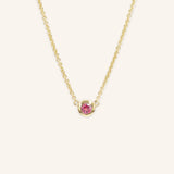 Fall into Autumn Rhodolite Garnet Necklace
