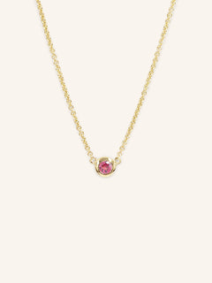 Fall into Autumn Rhodolite Garnet Necklace