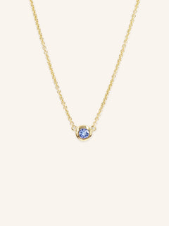 Fall into Autumn Tanzanite Necklace