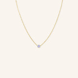 Fall into Autumn Tanzanite Necklace