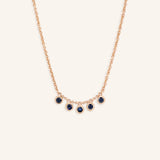 Wander Longingly Blue Sapphire Necklace