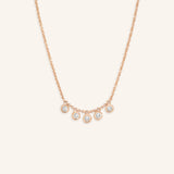 Wander Longingly White Sapphire Necklace