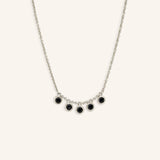 Wander Longingly Black Diamond Necklace