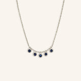 Wander Longingly Blue Sapphire Necklace