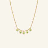 Wander Longingly Peridot Necklace