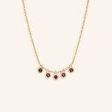 Wander Longingly Ruby Necklace
