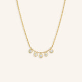 Wander Longingly White Sapphire Necklace