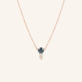 Blushing Rose Necklace - Alexandrite