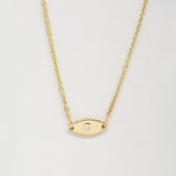 Evil Eye Diamond Necklace