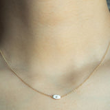 Evil Eye Diamond Necklace