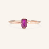 Daylily Ruby Ring